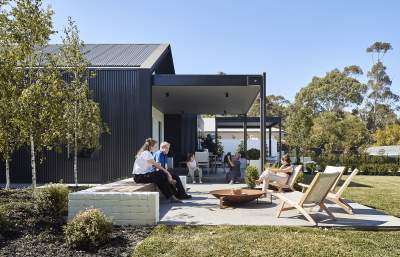 Необычный «двойной» дом, построенный в Австралии. Фото