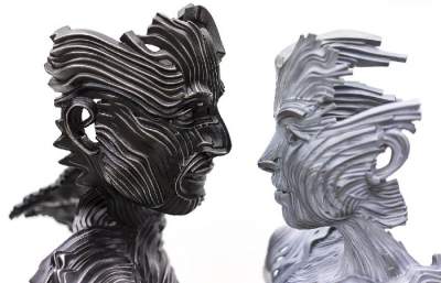 Французский скульптор нашел способ показать чувства людей. Фото