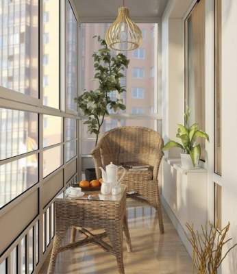 Девять идей дизайна уютного балкона. Фото