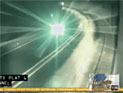 В Германии НЛО внезапно вылетел из тоннеля и снёс с дороги грузовик 