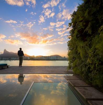 Пентхаус в Рио-де-Жанейро для ценителей минимализма. Фото