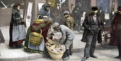 Цветные снимки Нью-Йорка 1900 года. Фото