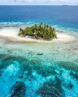 Тропические острова на снимках британского фотографа. Фото