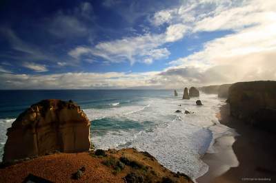 Двенадцать апостолов: знаменитые скалы Австралии. Фото