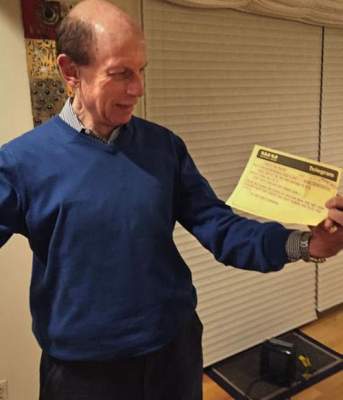 Американцу телеграмма с поздравлениями пришла с опозданием на 50 лет