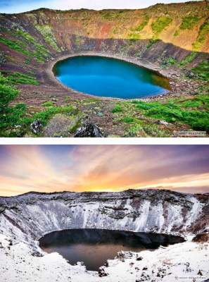 Так выглядят самые красивые в мире вулканические озера. Фото