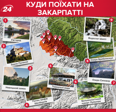 Лучшие места Украины для отдыха в марте. Фото