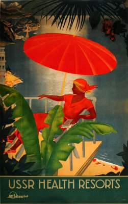 Советские рекламные плакаты для иностранной аудитории. Фото