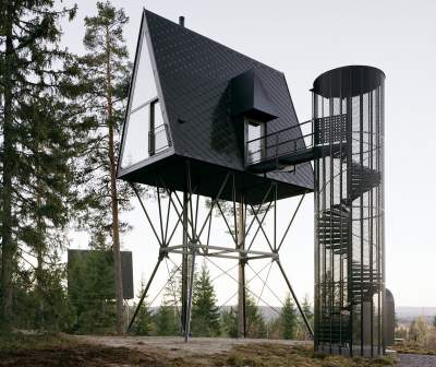 Домики в Норвегии для любителей необычного отдыха. Фото