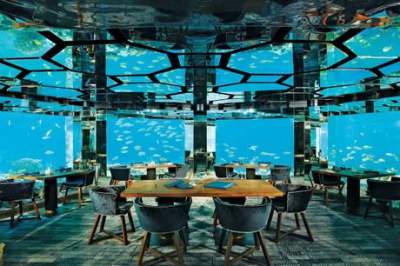 Так выглядит первый в Европе подводный ресторан. Фото