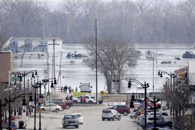 Последствия наводнения в США в пугающих кадрах. Фото