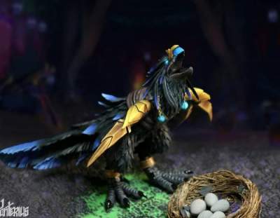 Украинка создает скульптуры из пластика в стиле World of Warcraft. Фото 