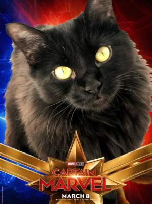 Кот из «Капитана Марвела» стал звездой новых мемов