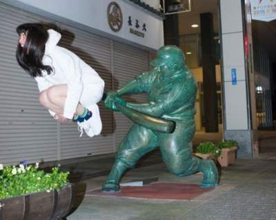 Такие забавные снимки можно сделать только в Японии