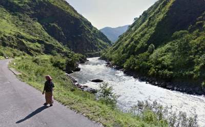 Королевство Бутан в снимках Google Street View. Фото