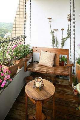Идеально для весны: свежие дизайнерские идеи для балкона. Фото