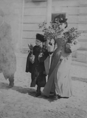 Как одевались киевлянки в начале прошлого века. Фото