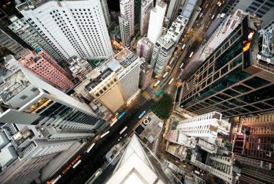 Нью-Йорк показали с высоты птичьего полета. Фото