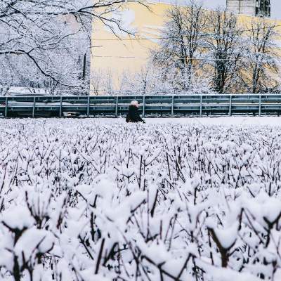 Мартовский снег в Украине в свежих снимках. Фото