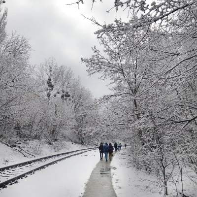 Мартовский снег в Украине в свежих снимках. Фото