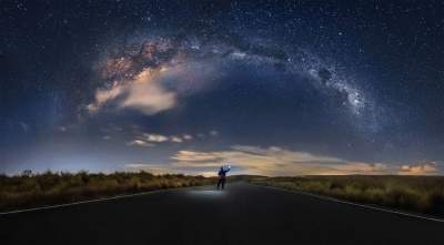 Так выглядит Млечный путь в небе над Аргентиной. Фото 
