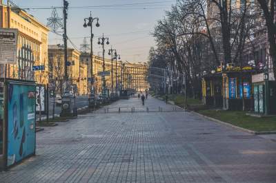 Как выглядит Киев в день выборов. Фото