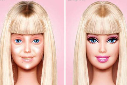 Мексиканский дизайнер изобразил Барби без макияжа 