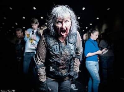 Лучшие костюмы грандиозной зомби-вечеринки в Лондоне. Фото