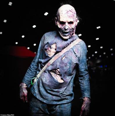 Лучшие костюмы грандиозной зомби-вечеринки в Лондоне. Фото