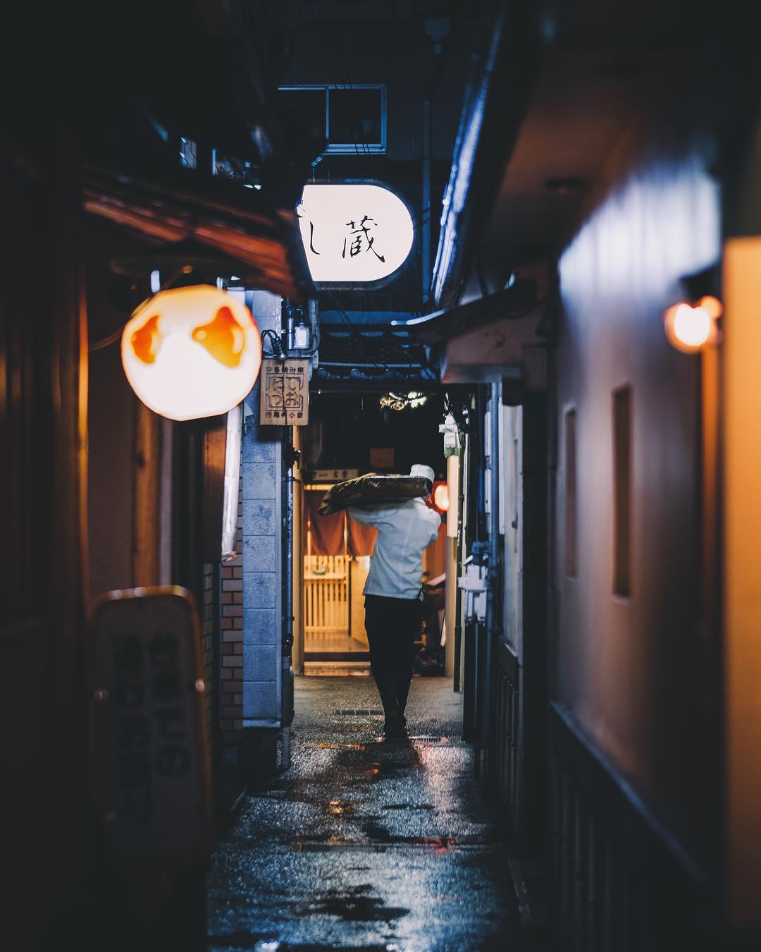 Городские и уличные снимки Японии от Хиро Шимады