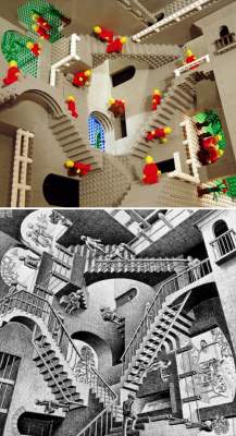Художник с помощью LEGO повторяет известные картины. Фото