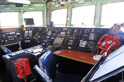 Журналисты побывали на борту корабля НАТО в Черном море. Фото