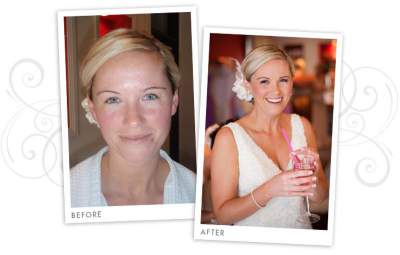 Чудеса преображения: невесты до и после нанесения макияжа. Фото