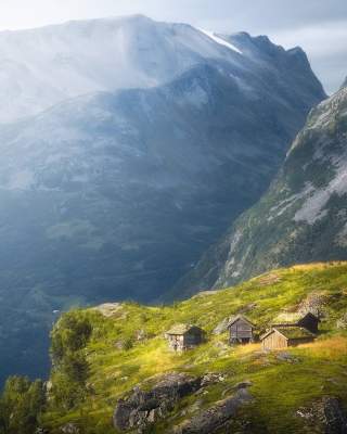 Леса Норвегии в ярких снимках. Фото
