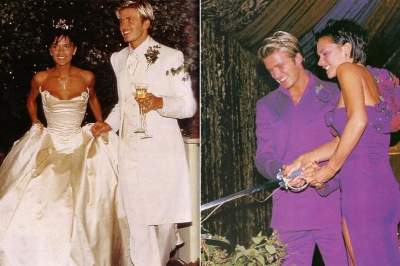 В каких платьях звезды выходили замуж. Фото