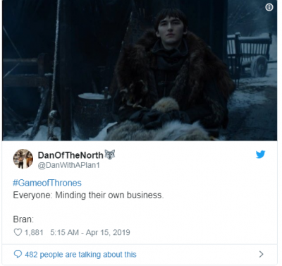 Соцсети отреагировали мемами на премьеру «Игры престолов» 