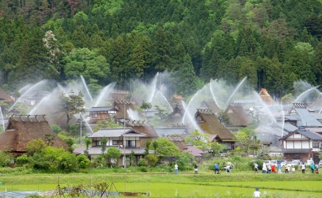 Необычные снимки японской деревни