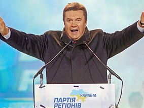 В штабе Виктора Януковича ликуют