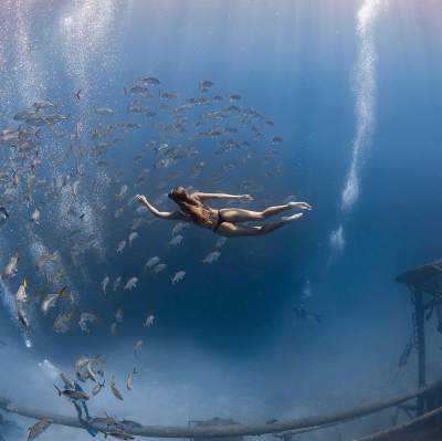 Фантастические подводные снимки от талантливого фотографа и дайвера. Фото