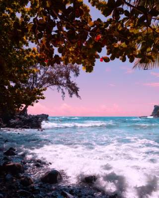 Красота Гавайских островов в ярких снимках. Фото