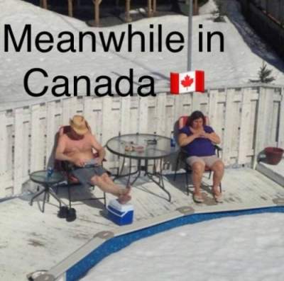 Забавные фотки, которые могли бы сделать только в Канаде