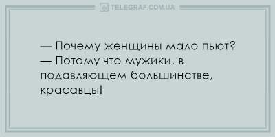 Вечерние анекдоты о Золушках и самовлюбленных мужчинах 