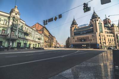 Как выглядит Киев в день выборов. Фото