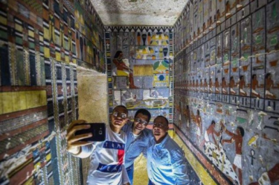 В Египте археологи обнаружили нетронутую гробницу. Фото