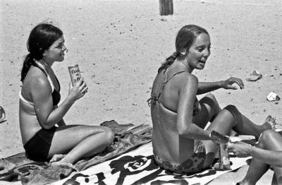 Пляжный отдых американцев в 1970-х. Фото