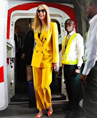 Цвет настроения желтый: Иванка Трамп удивила ярким нарядом 