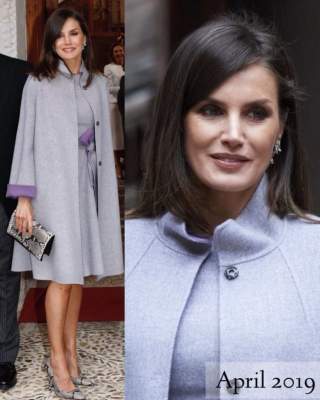Королева Летиция примерила пальто от любимого бренда. Фото 
