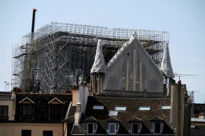 В Соборе Парижской Богоматери начали работы: как он сейчас выглядит. Фото