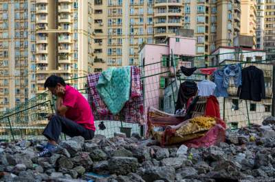 Тяжелая жизнь людей в китайских трущобах. Фото