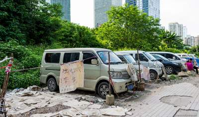 Тяжелая жизнь людей в китайских трущобах. Фото